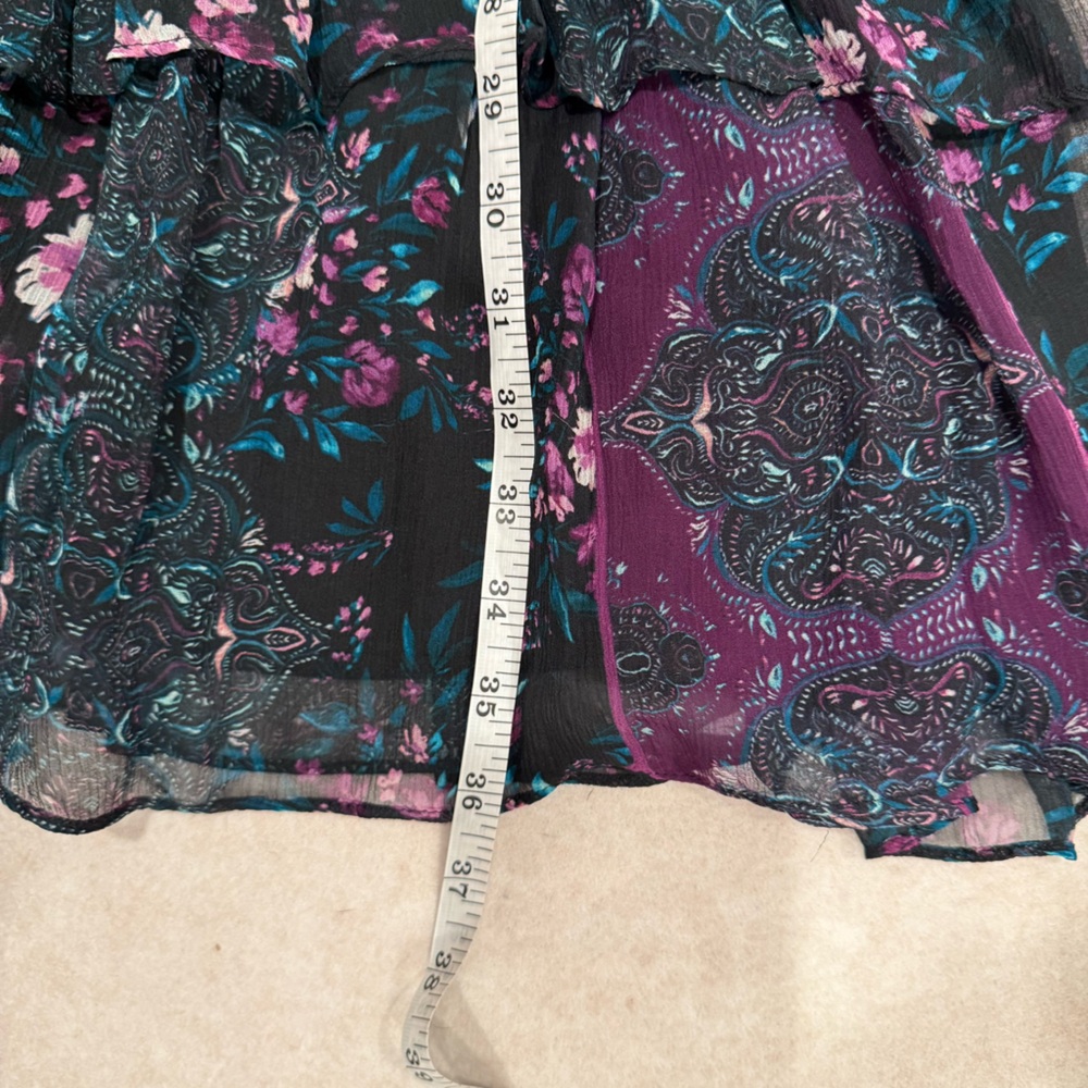 Ramy Brook New York 100% Silk Mini Dress Size M - Picture 11 of 11
